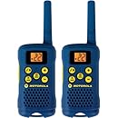 Motorola MG160A 16-Mile Range 22-Channel FRS/GMRS Pair of Two-Way Radio (Light blue)