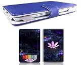 Bundle Monster Barnes & Noble Nook Synthetic Leather Case Cover Jacket + Skin Sticker + Screen Protector Ebook Accessories Combo - Fit 3G and Wifi Version