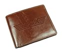 Thumbs Up Mens Top Gun Wallet Brown
