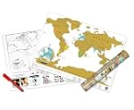 Luckies Carte du monde � gratter (Imp...