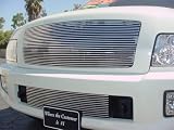 04-06 Infiniti QX56 Polished Aluminum Bumper grille