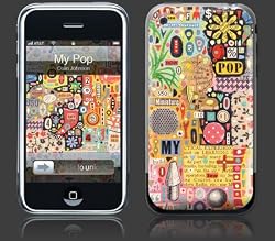 Apple iPhone Premium Vinyl Skin - My Pop (Gelaskins Brand) Made in Canada