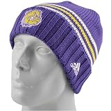 adidas - adidas Western Illinois Leathernecks Purple Watch Cuffed Knit Beanie
