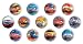 Disney Pixar Cars - Super Balls - Set of 12