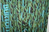 09-10モデル BURTON(バートン) スノーボード ファーストレイヤー「Burton Lightweight Pant」Trench Green Gallery Of Words Print サイズM