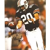 Damon Duval Autographed Auburn Tigers (Blue Jersey Punting) 8x10 Photo