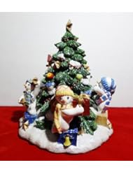 Fitz And Floyd Holiday Musicals The Flurries " We Wish You A Merry Christmas"