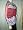India Jamawar Cutwork Light Wine Berry Pink Reversible Pashmina Shawl 80