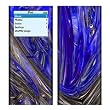 Sapphire Abstract Design Decal Skin Sticker for Apple iPod nano 2G (2nd Generation) 2GB/ 4GB/ 8GB Player