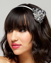 Cut Crystal Flower Headband