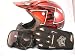 Adult Motocross ATV Helmets Gloves Goggles Red Large