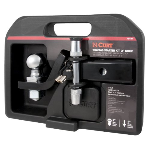 Curt 45534 Towing Starter Kit with 2" Drop Ball Mount On Sale