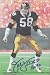 Autographed/Hand Signed Goal Line Art Gla Card Jack Lambert Steelers