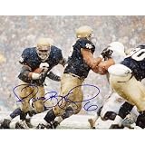 Steiner Sports NFL Jerome Bettis Run In Snow Vs Penn State Autographed 8-by-10-Inch Photograph