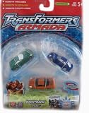 Transformers Armada Backtrack, Oval, & Spriral Figure Set