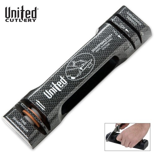 United Cutlery UC2661 Professional Carbon Fiber Style Sharpener On Sale