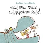 That's what makes a hippopotamus smile!