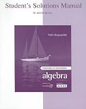 Student Solution Manual t/a Elementary & Intermediate Algebra
