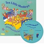 BY Twinn, A ( Author ) [{ Ten Little Monkeys: Jumping on the Bed [With CD (Audio)] (Classic Books with Holes) By Twinn, A ( Author ) Mar - 01- 2007 ( Paperback ) } ]