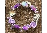 Search : Signature Abalone & Amethyst Bracelet PURPLE