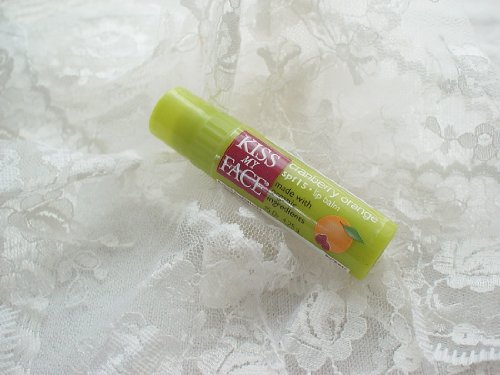 Kiss My Face Lip Balm SPF#15 Crenberry Orange (Pack of 24) 4.4 ml