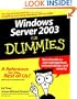Windows Server 2003 for Dummies