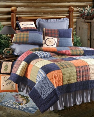 C & F Enterprises Northern Plaid Quilt Set On Sale