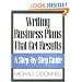 Writing Business Plans That Get Results: A Step-by-step Guide