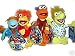 4pc Fraggle Rock Gobo Boober Wembley Red Plush Doll NWT