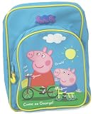 Review Characters 4 Kids  / Peppa Pig & George 'On Bikes' Backpack - New 2008 Design!