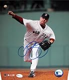 Curt Schilling Boston Red Sox - Action - Autographed 8x10 Photograph