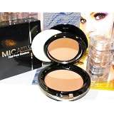 Micabella Mineral Makeup #Mf5 Cappuccino Pressed Foundation12g+3stacks bronze glory