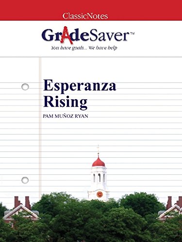 GradeSaver (TM) ClassicNotes: Esperanza Rising