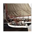 Photographic Print of Merchantman, detail of rowing boat from National Maritime Museum'