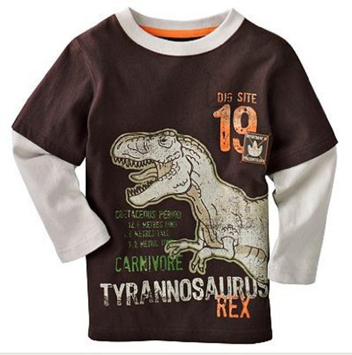 [Baby Tree]Boys T-shirts Jurassic Dinosaur G5003