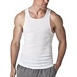Hanes White A-Shirt