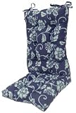 2-Piece Patio Rocker Cushion - Simone Indigo Blue