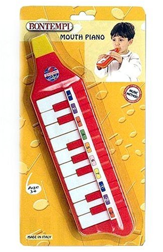 Childrens Toyshop  Spielwaren : Bontempi MP1012N - Mouth Piano, Blasharmonika mit 10 Tasten, 31cm