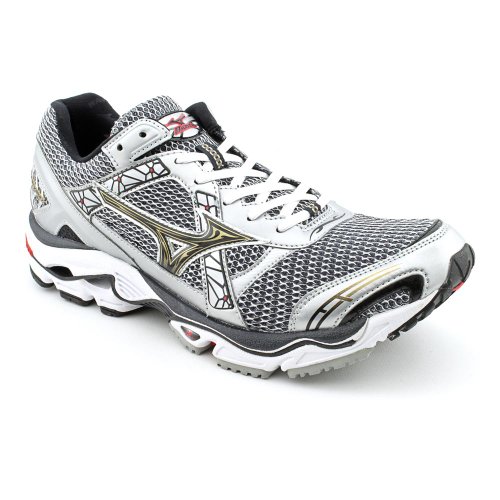 Mizuno Men's Wave Nirvana 7 Running Shoe,Silver/Anthracite-Gold,12.5 M US Mizuno Men's Wave Nirvana 7 Running Shoe,Silver/Anthracite-Gold,12.5 M US