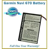 Battery Replacement Kit for Garmin Nuvi 670 with Installation Video, Tools, and Extended Life Battery.