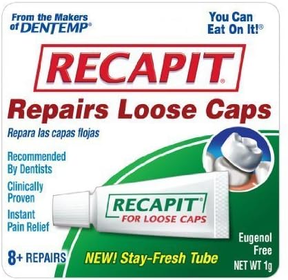 Recapit No Mix Cement, Maximum Strength, 1 g. by Recapit