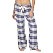 Gilligan & OMalley&reg; Womens Flannel Plaid Sleep Pant  Blue