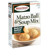 Review Manischewitz  / Manischewitz Soup Mx Matzo Ball Reduced Sodium, 4.5-Ounce Box (Pack of 12)