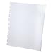 Ampad Graph-Ruled Refill Sheets for Ampad Versa Crossover Notebook, Letter-Sized, White, 40 Sheets (25-619)