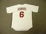 RYAN HOWARD Philadelphia Phillies 1980's Majestic Cooperstown Throwback Home Baseball Jersey