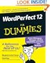 WordPerfect 12 For Dummies (For Dummies (Computers))