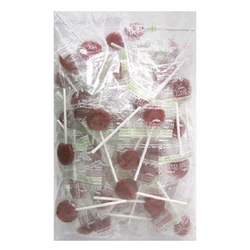 YummyEarth Organic Lollipops,Pomegranate Pucker, 14.4-Ounce Bags (Pack of 4) by YummyEarth