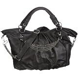 Belmondo 304114AB  Sac à main femme - Noir Vinyl