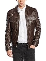 ARTURO Cazadora Piel Aldo (Marrón)