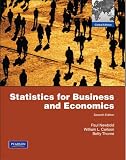 Statistics for Business and Economics and MathXL Student Access Card Package
